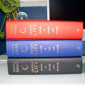 Sarah J. Maas Crescent City Hardcover Series – Box Set (3 Books) - Unread